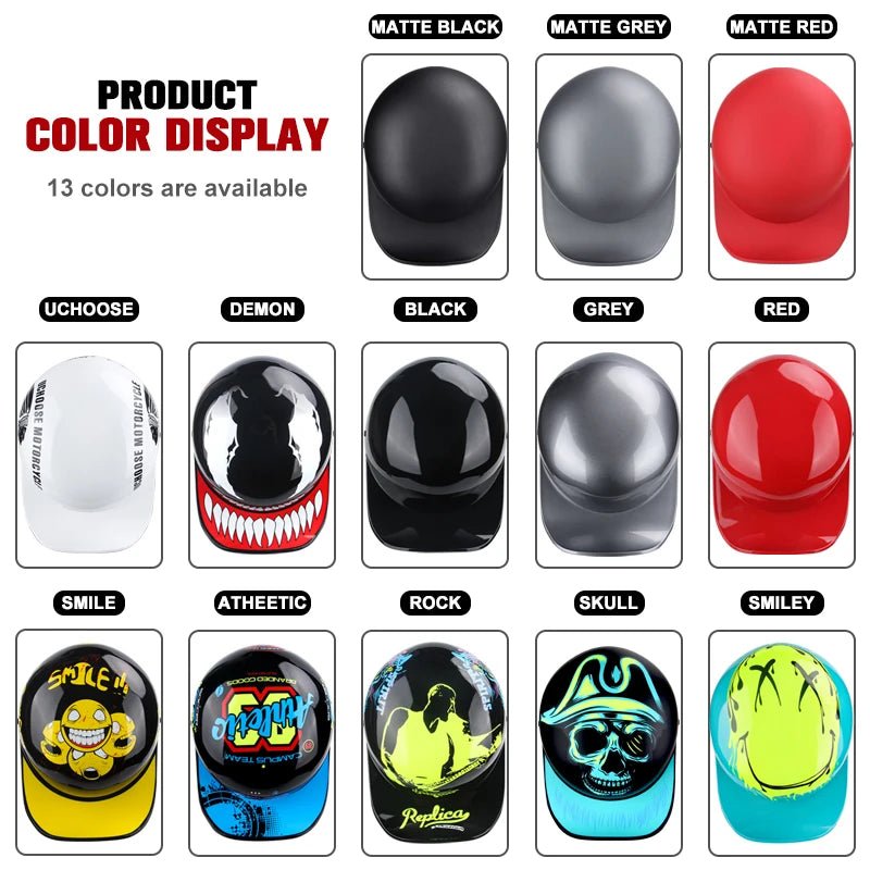 2023 NEW Gourd Baseball Cap Special Motorcycle Off - road - E - Bike QC