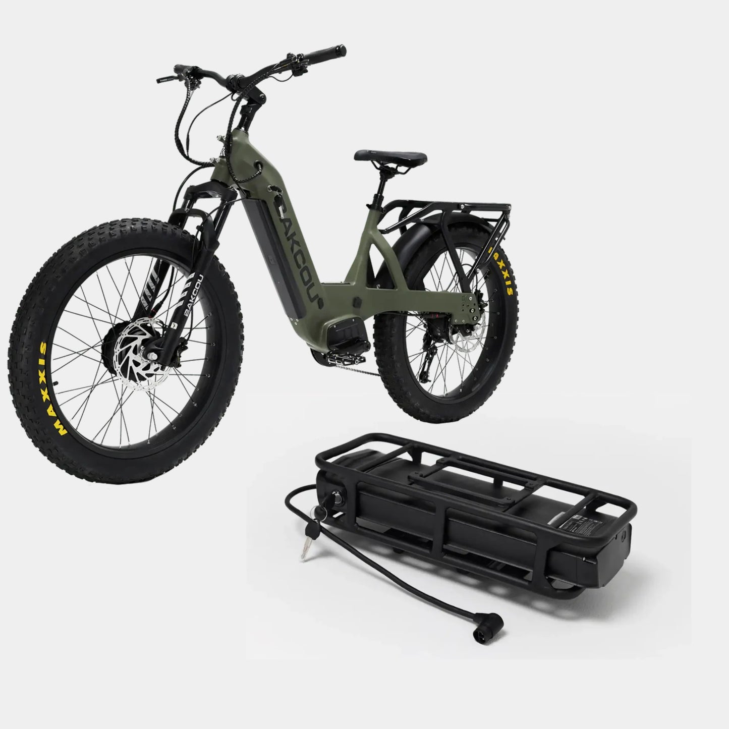 Bakcou Kodiak AWD SD Electric Bike | Dual 750W Motors, All-Terrain Beast