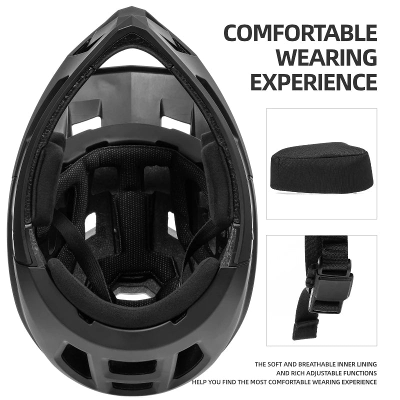 BATFOX Bicycle helmet full face - E - Bike QC