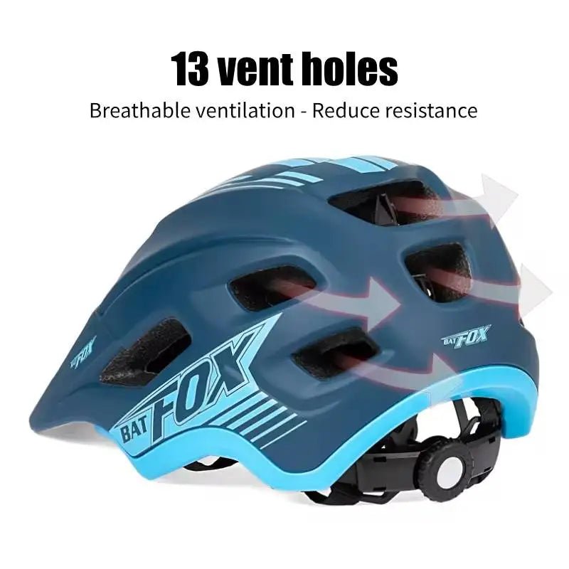 BATFOX Helmet for Children Bike Helmet Full Face - E - Bike QC