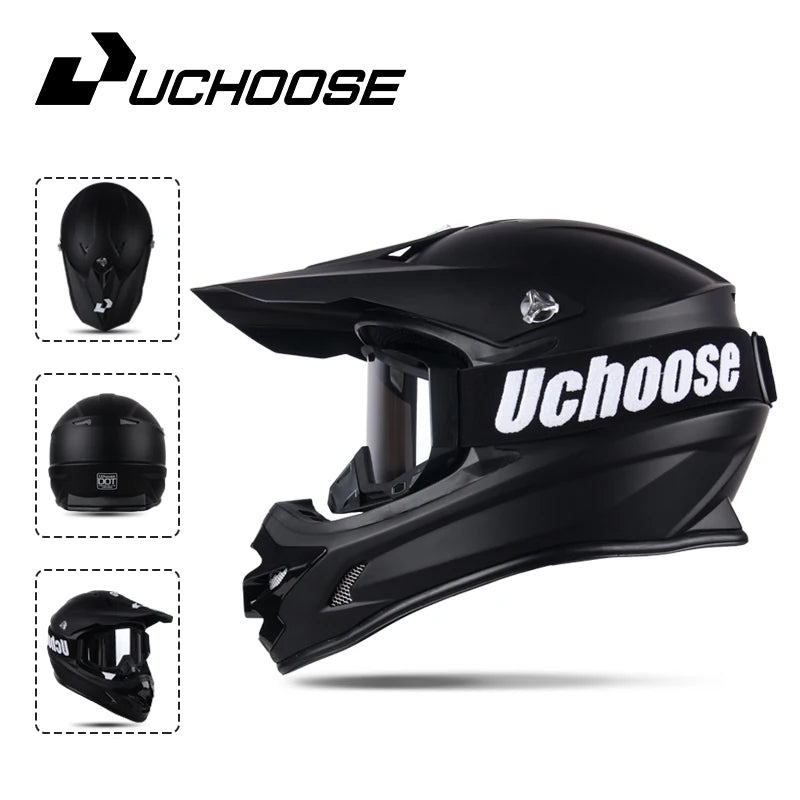 DOT Helmets Motocross - E - Bike QC
