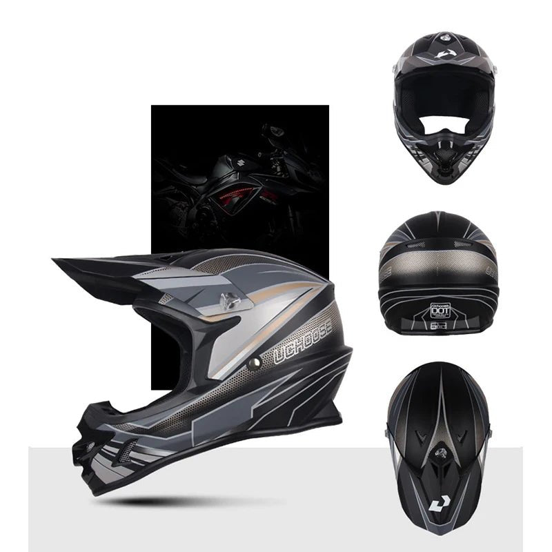 DOT Helmets Motocross - E - Bike QC