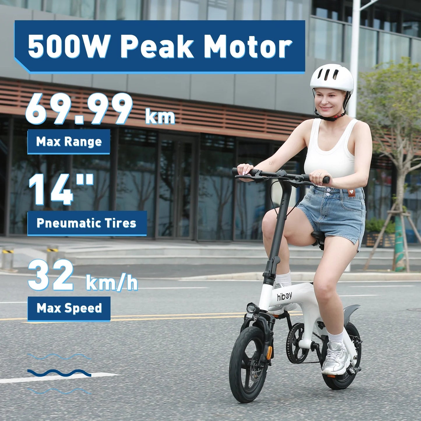 Hiboy C1 Folding Electric Bike - E - Bike QC