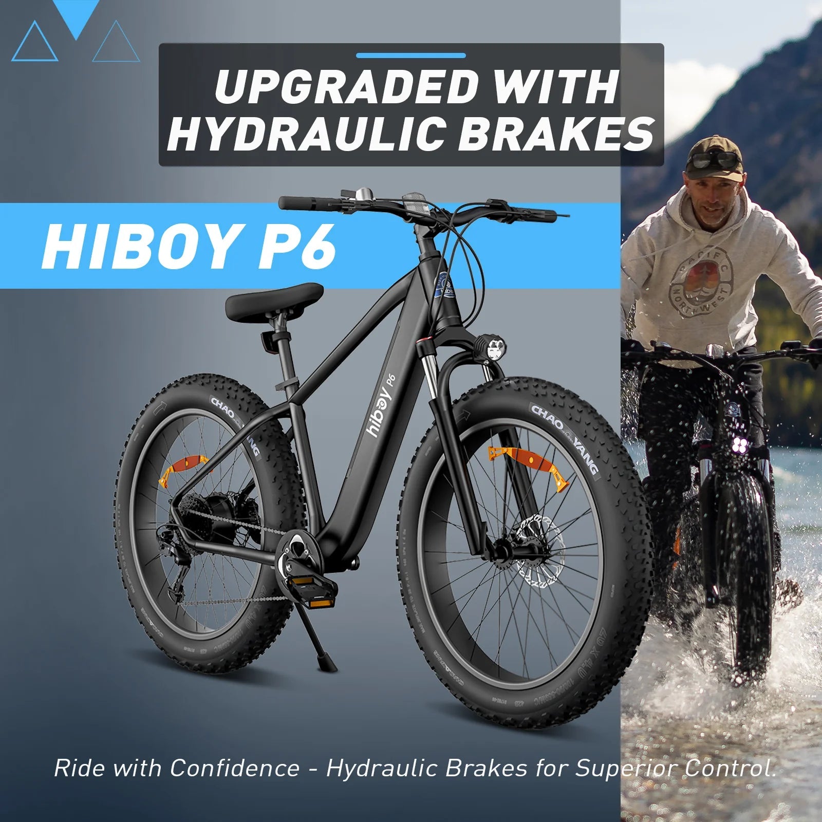 Hiboy P6 - E - Bike QC