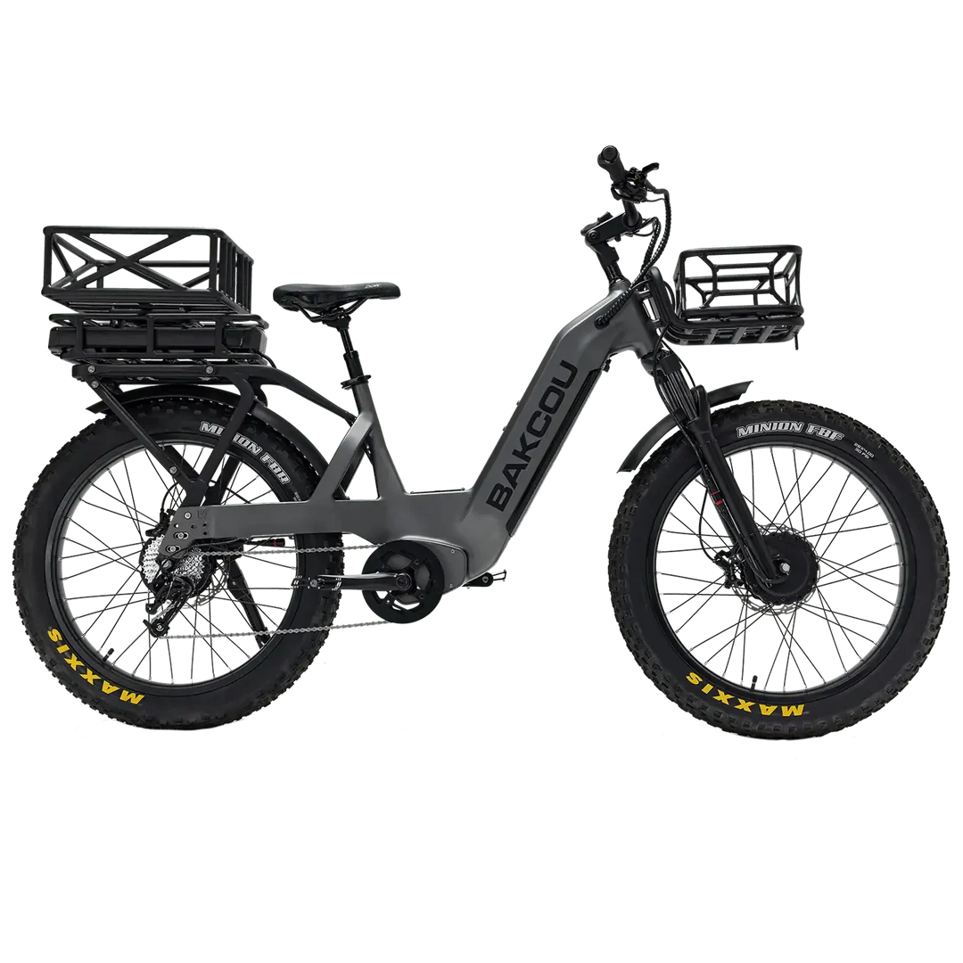 Bakcou Kodiak AWD SD Electric Bike | Dual 750W Motors, All-Terrain Beast