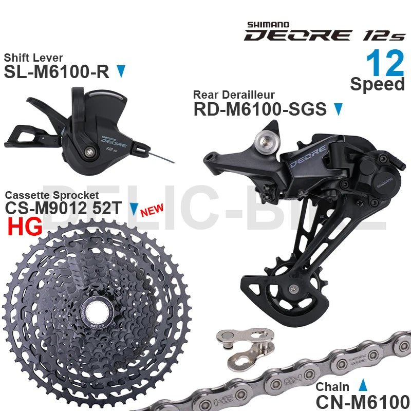 SHIMANO DEORE M6100 12speed - E - Bike QC