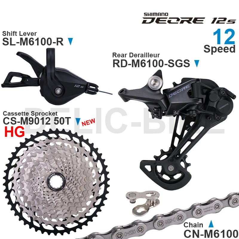 SHIMANO DEORE M6100 12speed - E - Bike QC