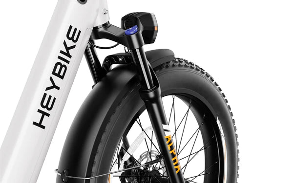 Heybike ALPHA – Powerful 500W Mid-Drive Fat Tire Electric Bike (UL Certified)