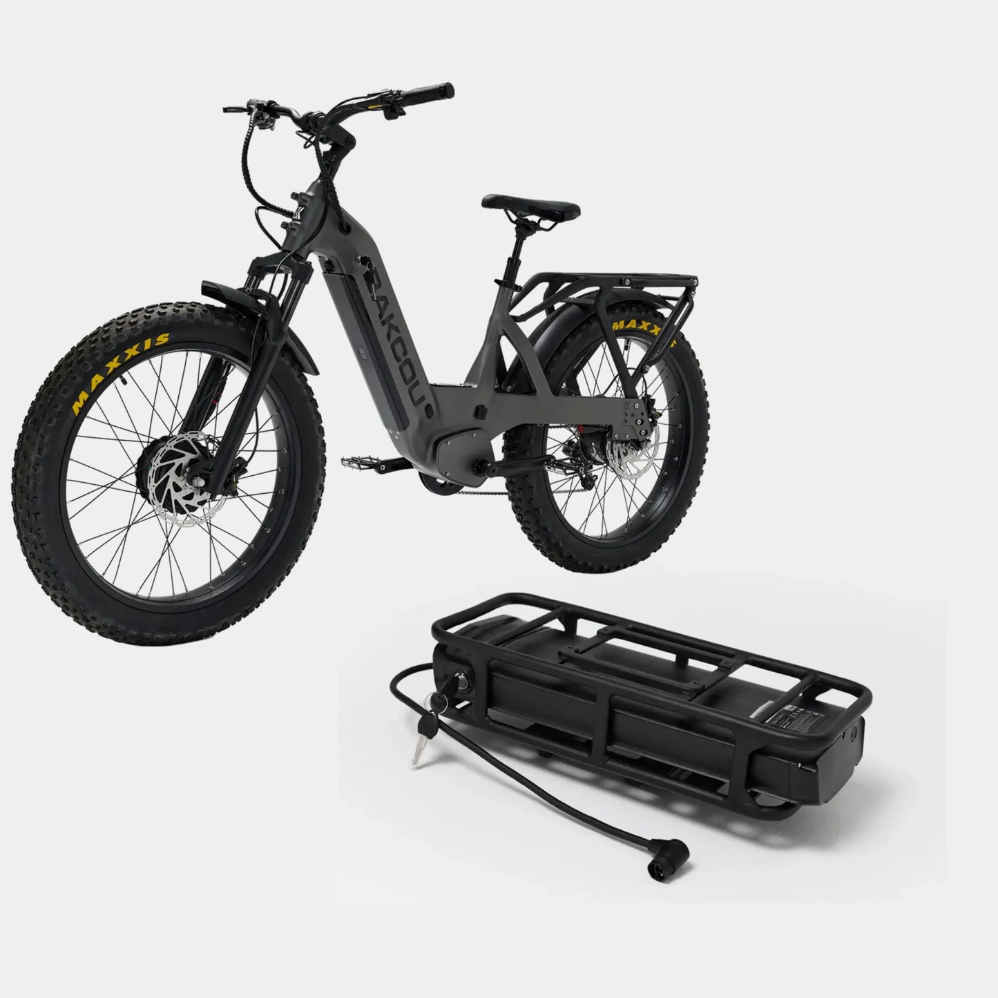 Bakcou Kodiak AWD SD Electric Bike | Dual 750W Motors, All-Terrain Beast