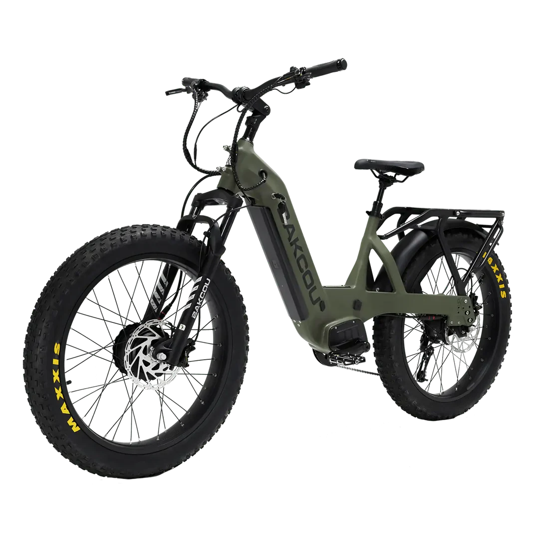 Bakcou Kodiak AWD SD Electric Bike | Dual 750W Motors, All-Terrain Beast