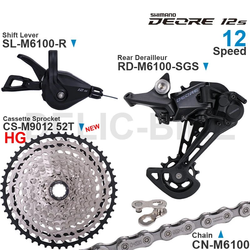 SHIMANO DEORE M6100 12speed - E - Bike QC