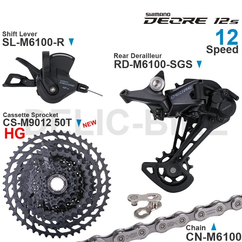 SHIMANO DEORE M6100 12speed - E - Bike QC
