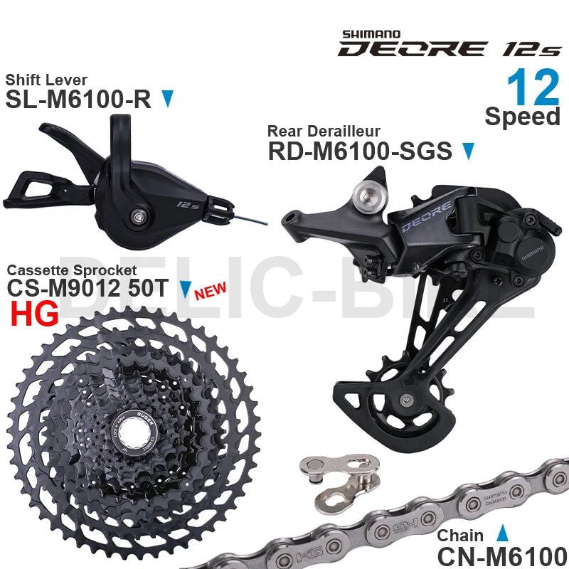 SHIMANO DEORE M6100 12speed - E - Bike QC