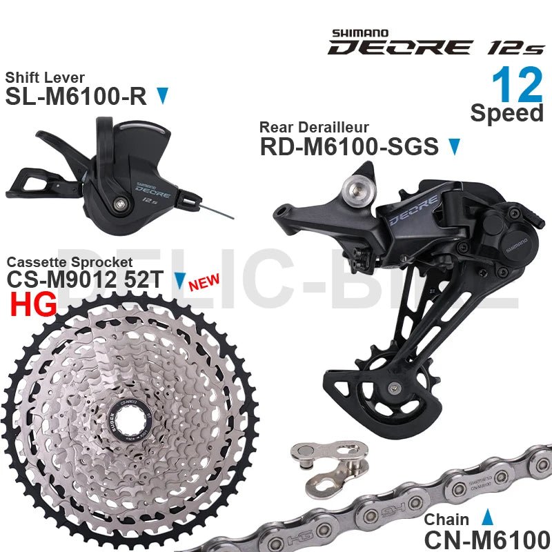 SHIMANO DEORE M6100 12speed - E - Bike QC